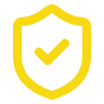 Shield with checkmark indicating research-use assurance